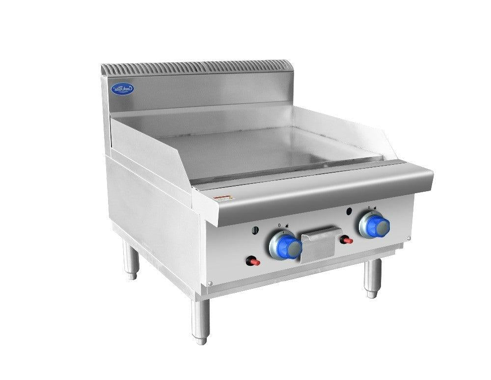 Cookrite AT80G6G-C-NG I Countertop I Griddle I Gas Grill with Griddle I 600mm Wide