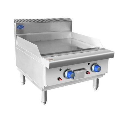Cookrite AT80G6G-C-NG I Countertop I Griddle I Gas Grill with Griddle I 600mm Wide