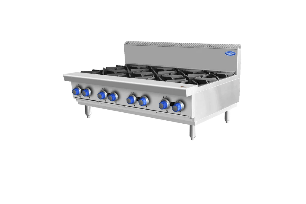 Gas Cooktop, Cookrite AT80G8B-C-NG, Countertop, 8 Burner Gas Stove,1200mm Wide