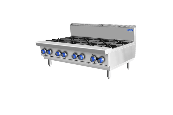 Gas Cooktop, Cookrite AT80G8B-C-NG, Countertop, 8 Burner Gas Stove,1200mm Wide