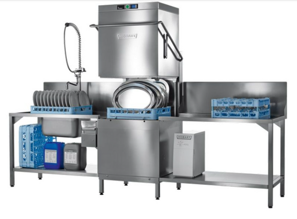Dishwasher, Hobart, AUPL-V, PREMAX, Wide Body, Hood-Type, with Vapostop
