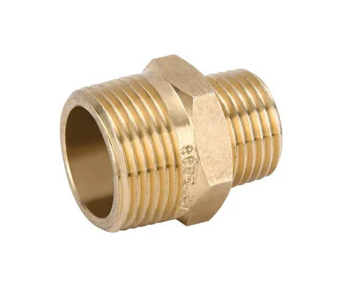 Xsential I XAW688 I 25 X 20mm I Hexagon Nipple I Brass Hexagon Nipple I Reducer I Fittings