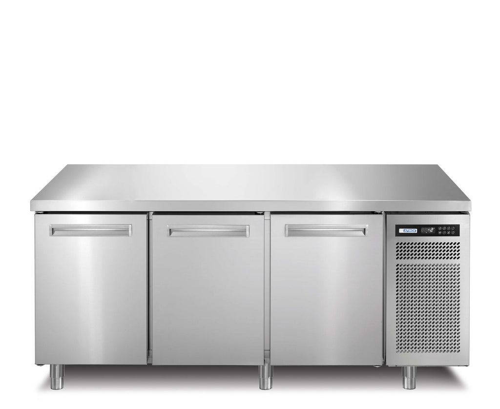 Skanos AX6ST83IP2VA001 Afinox Spring Plus 803TN 3 Door Pastry Bakery Refrigerator | Straight Worktop