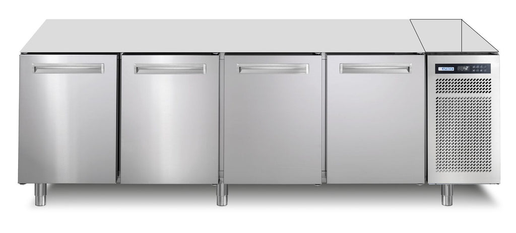 Skanos AX6ST84IP2NA001 Afinox Spring Plus 804TN/S 4 Door Pastry Bakery Refrigerator | Without Worktop