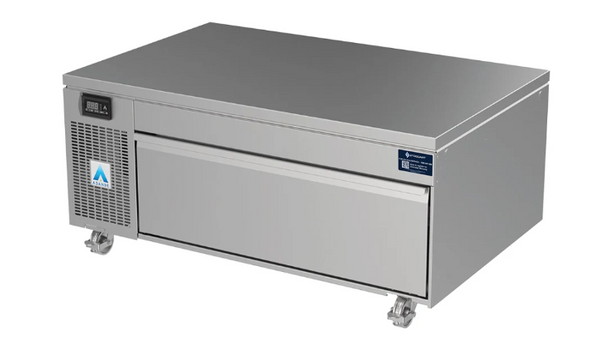 Adande VLS1.HCHS | Side Engine | Single Slimline | Dual Temperature Drawer | Standard Castor