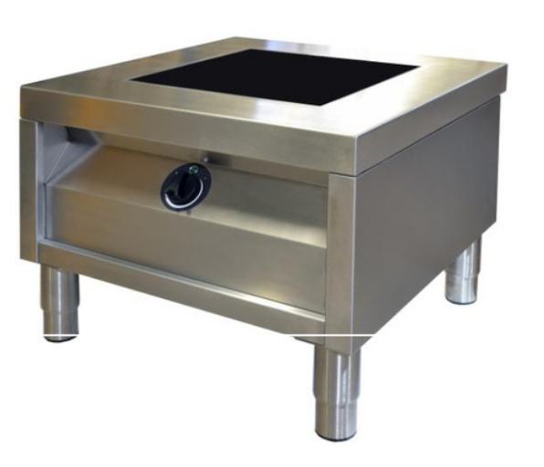 Adventys Pro FISP6000 | 8000W | 3 Phase | Stainless Steel | Vitro Ceramic Glass | Stockpot