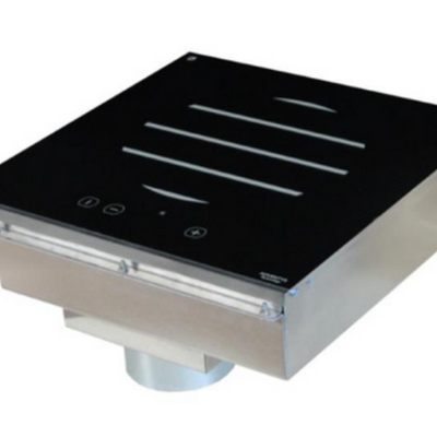 Adventys Pro GL650FL | Buffet Induction Flush Controls In | 1 Zone Flushed | Integrated Control Panel