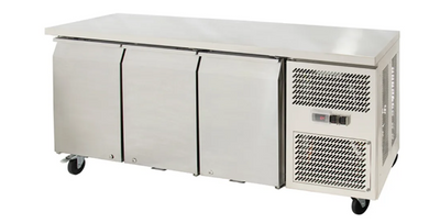 Airex AXF.UCGN.3.900H | Triple Solid Door | Undercounter Freezer | 276L| with Height Increase Spacer | Undercounter Freezer