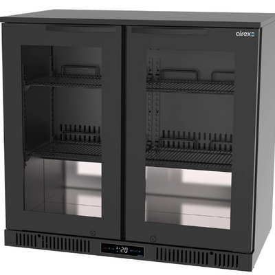 Airex AXR.MEBBC.2D | 2 Door | Refrigerated Back Bar | 196L | Back Bar Fridge