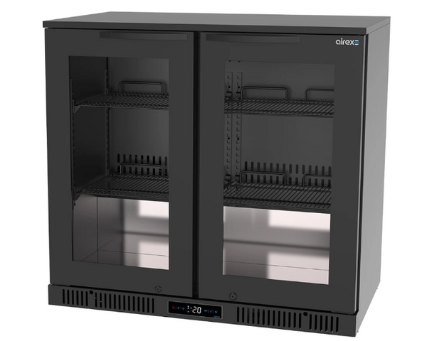 Airex AXR.MEBBC.2D | 2 Door | Refrigerated Back Bar | 196L | Back Bar Fridge