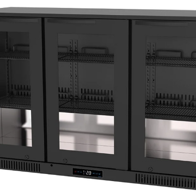 Airex AXR.MEBBC.3D | 3 Door | Refrigerated Back Bar | 304L | Back Bar Fridge