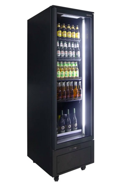 Airex AXR.MEUR.1D | Single Door | Upright Fridge | 380L | Upright Merchandiser Fridge | Display Fridge