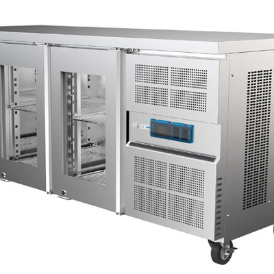 Airex AXR.UCGN.3G.900H | Triple Glass Door | Undercounter Refrigerator | 276L | Undercounter Fridge