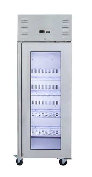 Airex AXR.URGN.1G | Single Door | 369L | Glass Door | Upright Fridge