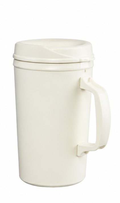 Aladdin Temp-Rite K309 | 34oz / 1 Litre Water / Beverage Jug & Lid | Ivory Pitcher