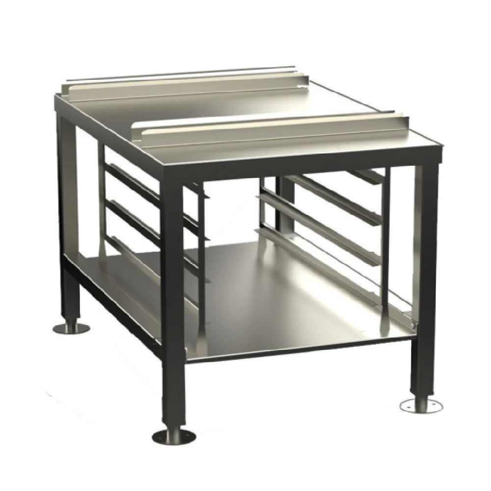 Alto Shaam 5033304 | Converge Oven Stand | 23" W X 20.5" H Open With Lower Shelf | Stainless Steel Stand