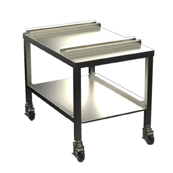 Alto Shaam 5033465 | Converge Oven Stand | 23" W X 20.5" H Open With Lower Shelf | With Casters