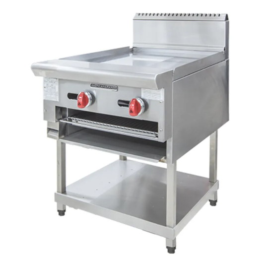 American Range AARG.24 | 609mm Wide | Stainless Steel | Combination Griddle & Salamander