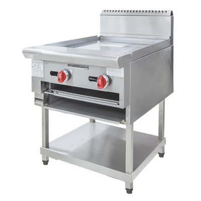 American Range AARG.24 | 609mm Wide | Stainless Steel | Combination Griddle & Salamander