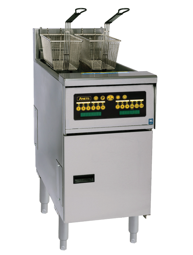 Anets AEP14C | Platinum Series | Electric Fryer | with Computer Control |18-23 Liters | Tube Fryer | Deep Fryers