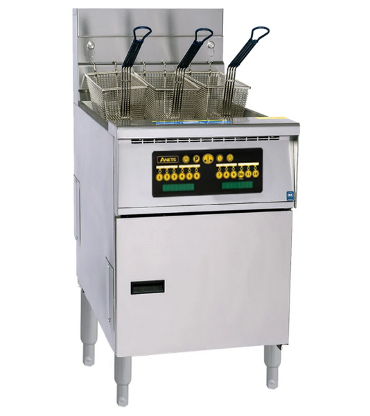 Anets AEP18RC | Platinum Series | Electric Fryer | with Computer Control | 32-41 Liters | Tube Fryer | Deep Fryers
