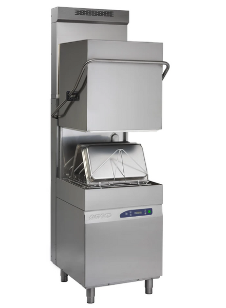 Aristarco AH60.42EES | High Performance Dishwasher with ESD | XL Hood-Type Dishwasher | Hood-Type Dishwasher