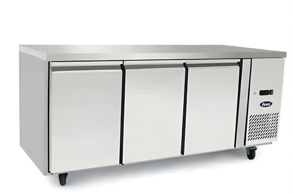Atosa EPF3472 | 3 Door Underbench Freezer