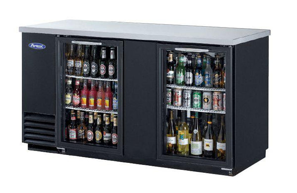 Atosa MBB59GR | Back Bar Fridge | Double Door Fridge | 1467mm Wide