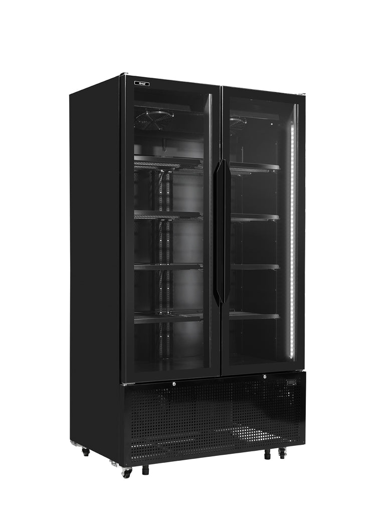 Hussmann BV1300WVS Double Vertical Glass Door Chiller I Upright Chiller Door I 1088 L