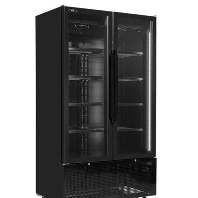 Hussmann BV1300WVS Double Vertical Glass Door Chiller I Upright Chiller Door I 1088 L