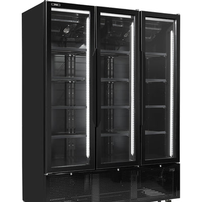 Hussmann BV1600WVS Triple Vertical Glass Door Chiller I Upright Chiller Door I 1326 L