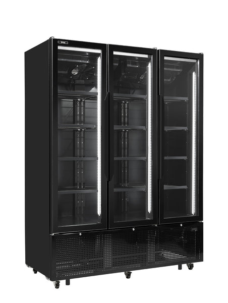 Hussmann BV1600WVS Triple Vertical Glass Door Chiller I Upright Chiller Door I 1326 L