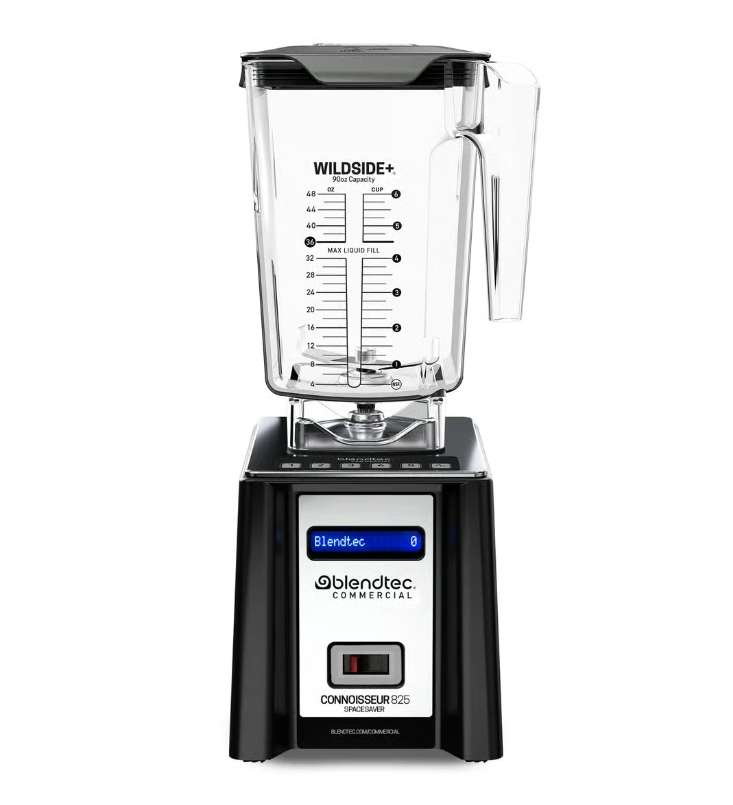Blendtec B-C825.SS.W | Connoisseur Space Saver | with WildSide+ Jar for Blender w/V-Lid | Blender