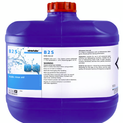 Winterhalter B2S | Universal Glass | & Dishwashing Rinse Aid | 15 Litre