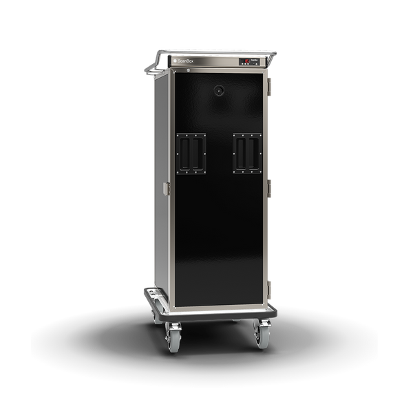 Skanos BBSHF40 ScanBox Bakery Line HF12 Heated Bakery Transport Cart | 12 x 400 x 600mm Trays | 1800W