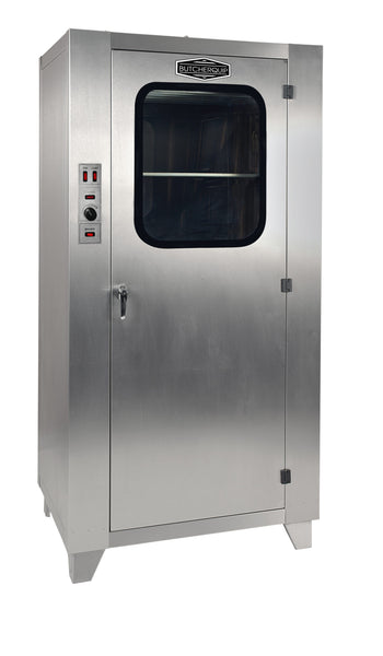 Butcher Cabinet I with Glass Window, Butcherquip, BCA1001, Butcherquip Biltong Cabinet, Large