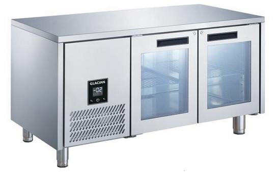 Glacian BCG71815 760mm Deep Glass 2 Door Underbar