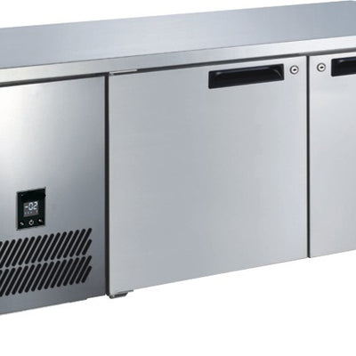 Glacian BCS61420 Stainless Steel Slimline 660 Deep Fridge 2 Door