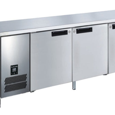 Glacian BCS61885 Stainless Steel Slimline 660 Deep Fridge 3 Door