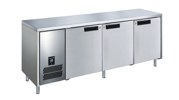 Glacian BCS61885 Stainless Steel Slimline 660 Deep Fridge 3 Door