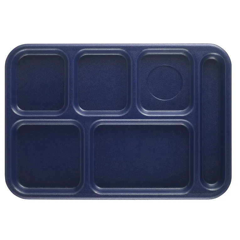 Cambro BCT1014186 I Budget Compartment Trays I 25.4 x 36.5 cm I Navy Blue I Case of 24