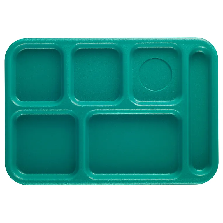 Cambro BCT1014414 I Budget Compartment Trays I 25.4 x 36.5 cm I Teal I Case of 24