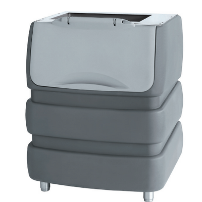 Brema BIN240PE-GREY I Ice Storage Container I PP Mould Tank I Ice Bin I Ice Storage I Ice Bin I 180Kg