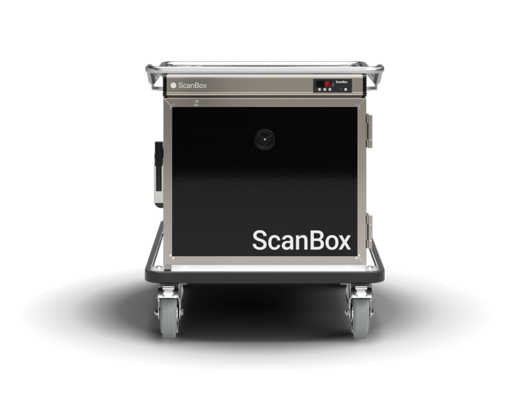 Skanos BLSUF05 ScanBox Banquet Line Under Counter HF05 Heated Food Transport Cart | 5 x GN 2/1 | 830W