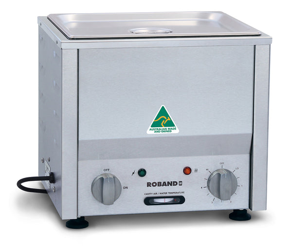 Roband BM1A | Stainless Steel Bain Marie | Counter Top | Bain Marie Pan & Lid