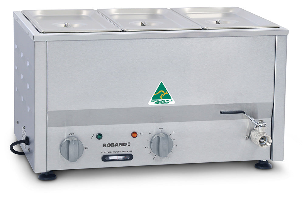 Roband BM2B | Stainless Steel Bain Marie | Counter Top | Bain Marie | Hot Bain Marie