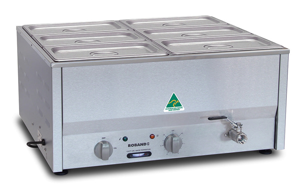 Roband BM4B | Stainless Steel Bain Marie | Counter Top | Bain Marie | Hot Bain Marie