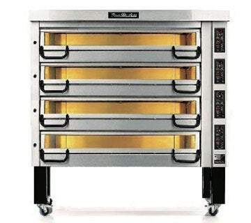 Skanos BP80218-ED PizzaMaster PM 744ED Freestanding Commercial Pizza Oven | 1835 x 905mm | 4 Decks | 16 Stones