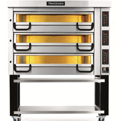 Skanos BP80227-ED PizzaMaster PM 933ED Freestanding Commercial Pizza Oven | 1810 x 1125mm | 3 Decks | 9 Stones