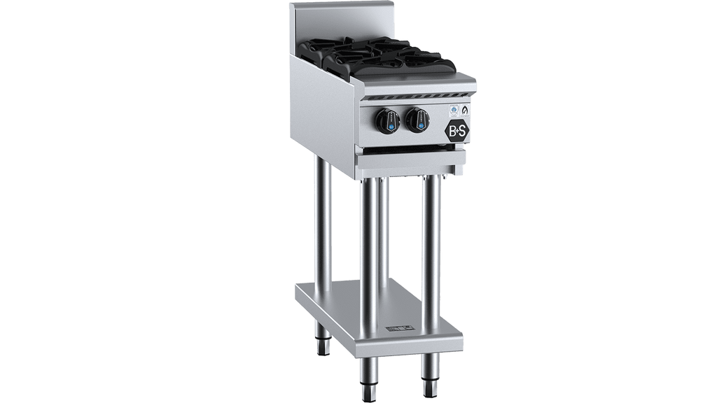 B+S Black Series BT-SB2 Two Burner Boiling Top